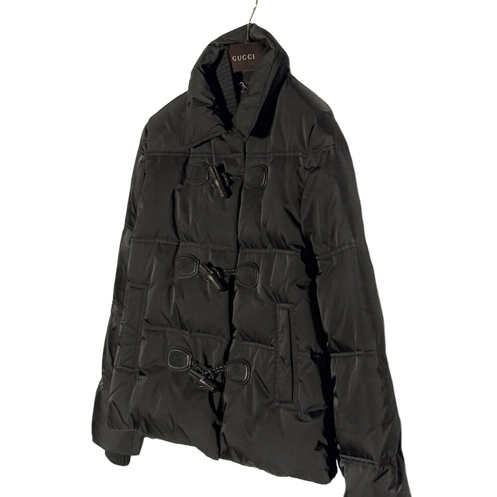 Gucci 2014 Black Toggle Accent Down Puffer Jacket - Picture 2 of 15